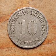 10 Pfennig 1901 A