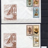 DDR 1983 Kostbare Sand- und Sonnenuhren MiNr. 2796 - 2801 FDC gestempelt
