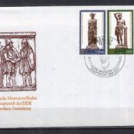 DDR 1983 Staatliche Museen Berlin: Kunstwerke MiNr. 2790 - 2791 FDC gestempelt