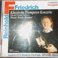 CD Album: "Klassische Trompetenkonzerte", von Reinhold Friedrich (1993)