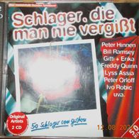 CD Sampler: "Schlager, Die Man Nie Vergißt", auf 2 CDs (1999)