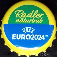 Radler naturtrüb Bitburger Brauerei Bier Kronkorken Fussball UEFA Euro 2024 Korken