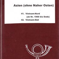 Album Nr.39 -braun - Asien - Vietnam+Nord und Vietnam-Süd o