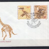 DDR 1973 Museum für Naturkunde, Berlin MiNr. 1824 + 1826 FDC 3 gestempelt