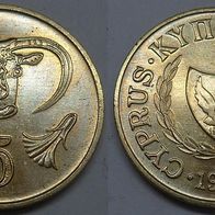 Zypern 5 Cent 1998 ## Kof2