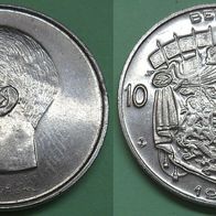 Belgien 10 Franc 1970 "Belgie" ## E