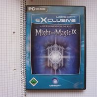 Might and Magic IX Ubisoft PC CD-ROM