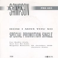 7 Vinyl P.M Sampson - How i miss You so