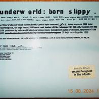 Maxi-CD Doppel-Album: "Born Slippy" von Underworld (1996)