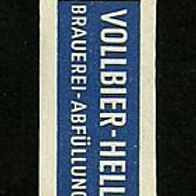 ALT ! Bieretikett "Vollbier-Hell" Ottenbräu Abensberg Lkr. Kelheim Niederbayern
