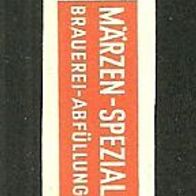 ALT ! Bieretikett "Märzen-Spezial" Ottenbräu Abensberg Lkr. Kelheim Niederbayern
