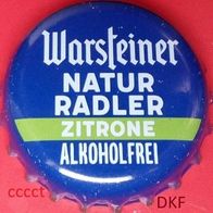 Warsteiner Natur Radler Zitrone Alkoholfrei Bier Brauerei Kronkorken neu 2024 Korken