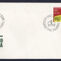 20) Liechtenstein FDC 1969 - MiNr. 507 - Europa CEPT - 1959-1969