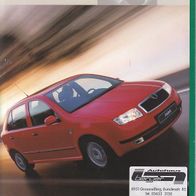 Skoda Fabia ( Österreich ) 1999/11 , 30 Seiten