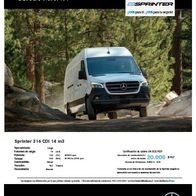 Mercedes Sprinter 316 CDI 2019 ( Chile ) 2 Seiten