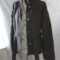 Cecil Damen Marken Cargostil Jacke Gr.L 42 khaki mit Gürtel