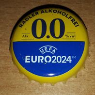 Kronkorken Bitburger Euro2024 Radler Alkoholfrei 0.0