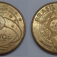 Brasilien 25 Centavos 2008 ## Kof10