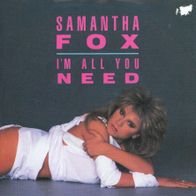 7 Vinyl Samantha Fox - I´m all You need