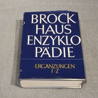 Brockhaus 17. Auflage - Band 23 - Ergänzungen J-Z - graue Version - 1976