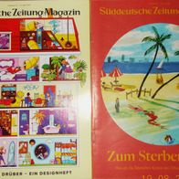 2 SZ-Magazine: 19. April & 26. Juli 2024 - Designheft & Zum Sterben schön