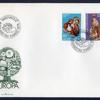 36) Liechtenstein FDC 1976 - MiNr. 642-643 - Europa CEPT 1976 - Kunsthandwerk (1)