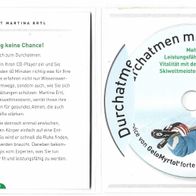 Werbe Hörbuch " Durchatmen mit Martina Ertl "