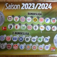 Bundesliga Magnettabelle Saison 2023 / 2024