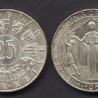 Österreich 25 Schilling 1955 BundesTheater