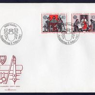 70) Liechtenstein FDC 1982 - MiNr. 791-792 - Europa CEPT - Historische Ereignisse (2)