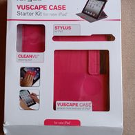 Targus Vuscape Case für new iPad Rot, neu