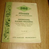 Iro Wanderführer Oberallgäu Klein-Walsertal 50- er Jahre