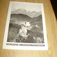 Schloss Schwanstein amtlicher Führer 1962