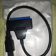 SATA auf USB Adapter USB 3.0 auf 2,5 Zoll SATA Port Konverter Externe neu!