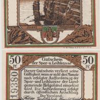 Helgoland-Notgeld 50 Pfennig vom 10.1919 Kz.-groß 19380