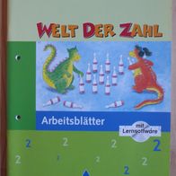 Schroedel Welt der Zahl Arbeitsblätter Mathematik Grundschule Klasse 2 mit CD-ROM