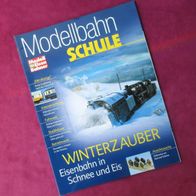 ModellEisenBahner Modellbahn Schule Heft 1 Winterzauber Eisenbahn in Schnee