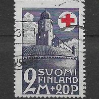 002) Finnland 1931 Rotes Kreuz Mi. Nr. 166 gestempelt