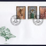 102) Liechtenstein FDC 1987 - MiNr. 925-927 - Stadtpalais Liechtenstein Wien