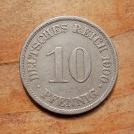 10 Pfennig 1900 A