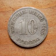 10 Pfennig 1900 E