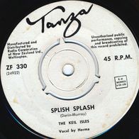 The Keil Isles - Splish Splash / C´mon Baby (1959) Samoa rock & roll 45 single 7"