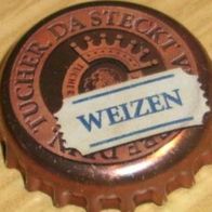Tucher Weizen Bier Brauerei Kronkorken 2015 beer bottle crown cap Kronenkorken