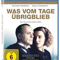 Blu-ray: Was vom Tage übrig blieb