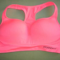 Ergee Ergeenomixx Sportbustier BH Neon Pink Push-up Gr. 38/40 bzw. 80B/C