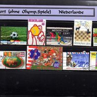 Niederlande - Motive - Sport (ohne Olympia) - auf Vario-8S Tafel schwarz o
