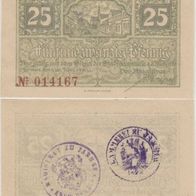 Jarmen-Notgeld 50 Pfennig vom 04.06.1920 Kz. Nr. 014167