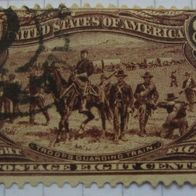1898.06.17, USA, stamp: Troops Guarding Wagon Train (Mi US 121)