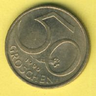Österreich 50 Groschen 1990