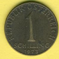 Österreich 1 Schilling 1973
